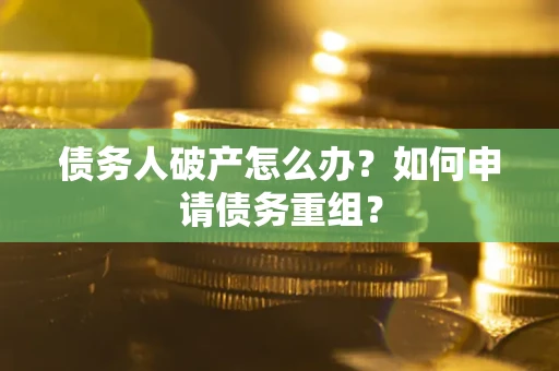 武汉债务人破产怎么办？如何申请债务重组？