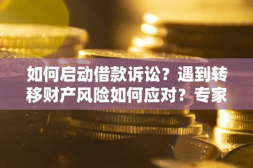 武汉如何启动借款诉讼？遇到转移财产风险如何应对？专家解局支招