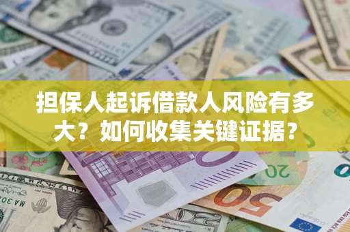 武汉担保人起诉借款人风险有多大？如何收集关键证据？