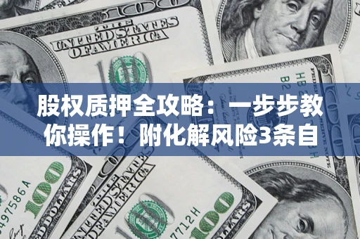 武汉股权质押全攻略：一步步教你操作！附化解风险3条自救法则