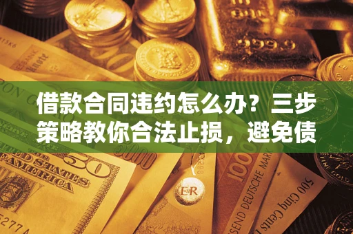 武汉借款合同违约怎么办？三步策略教你合法止损，避免债务危机升级