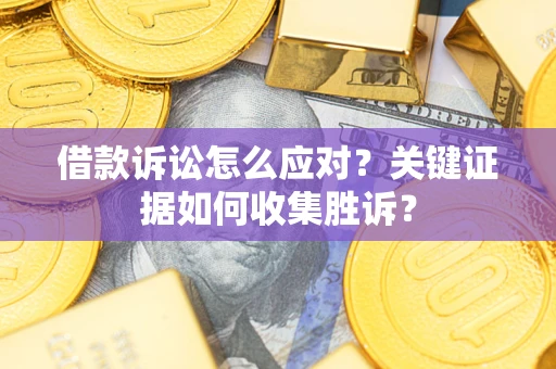 武汉借款诉讼怎么应对？关键证据如何收集胜诉？